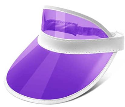 Retro Clear Visor 80's 90's Hat
