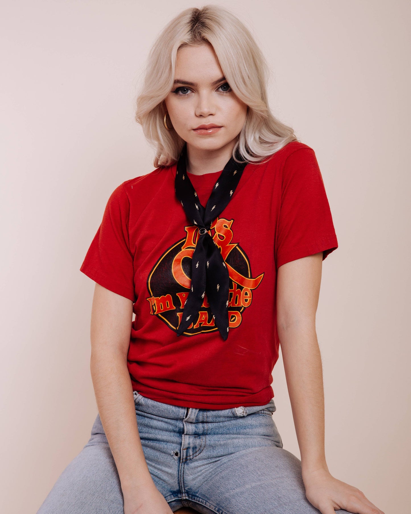 The Thunders Neck Scarf - Black