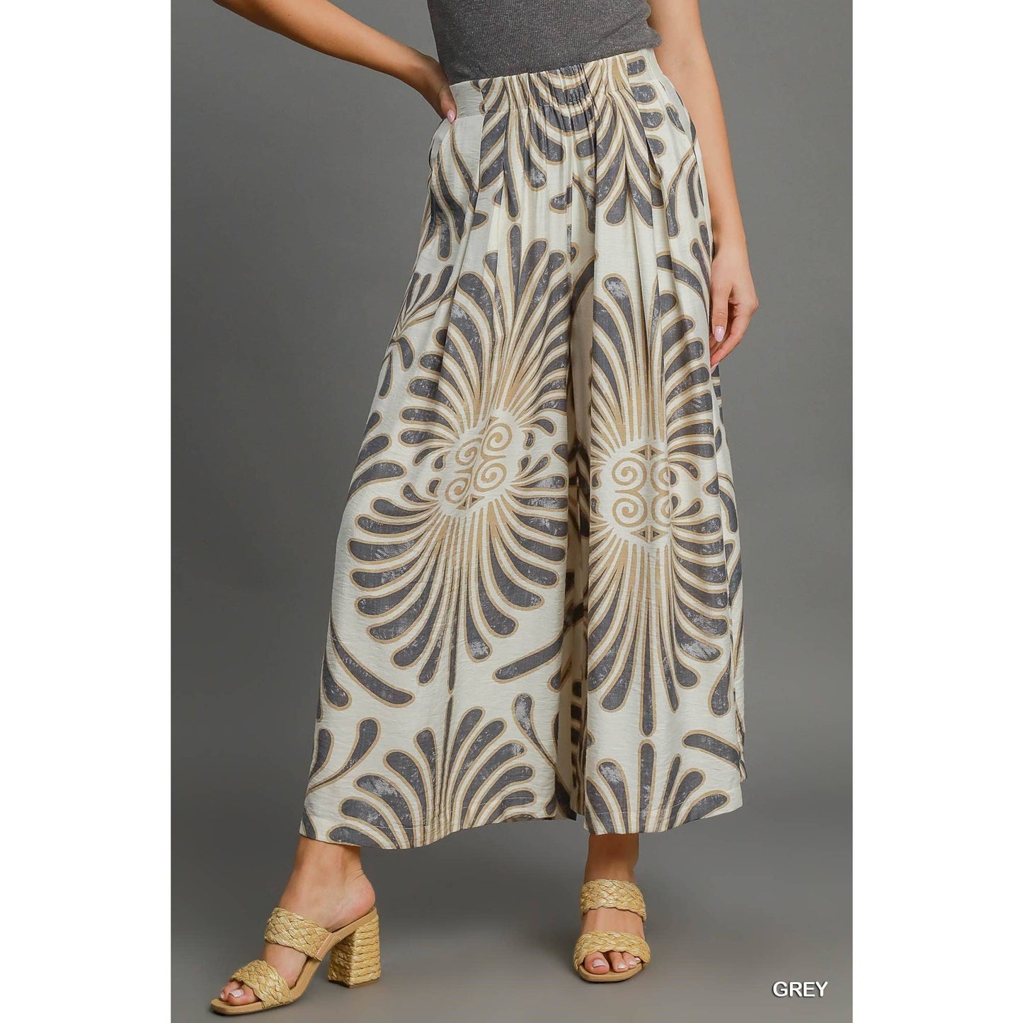Donna Printed Skirt Pant