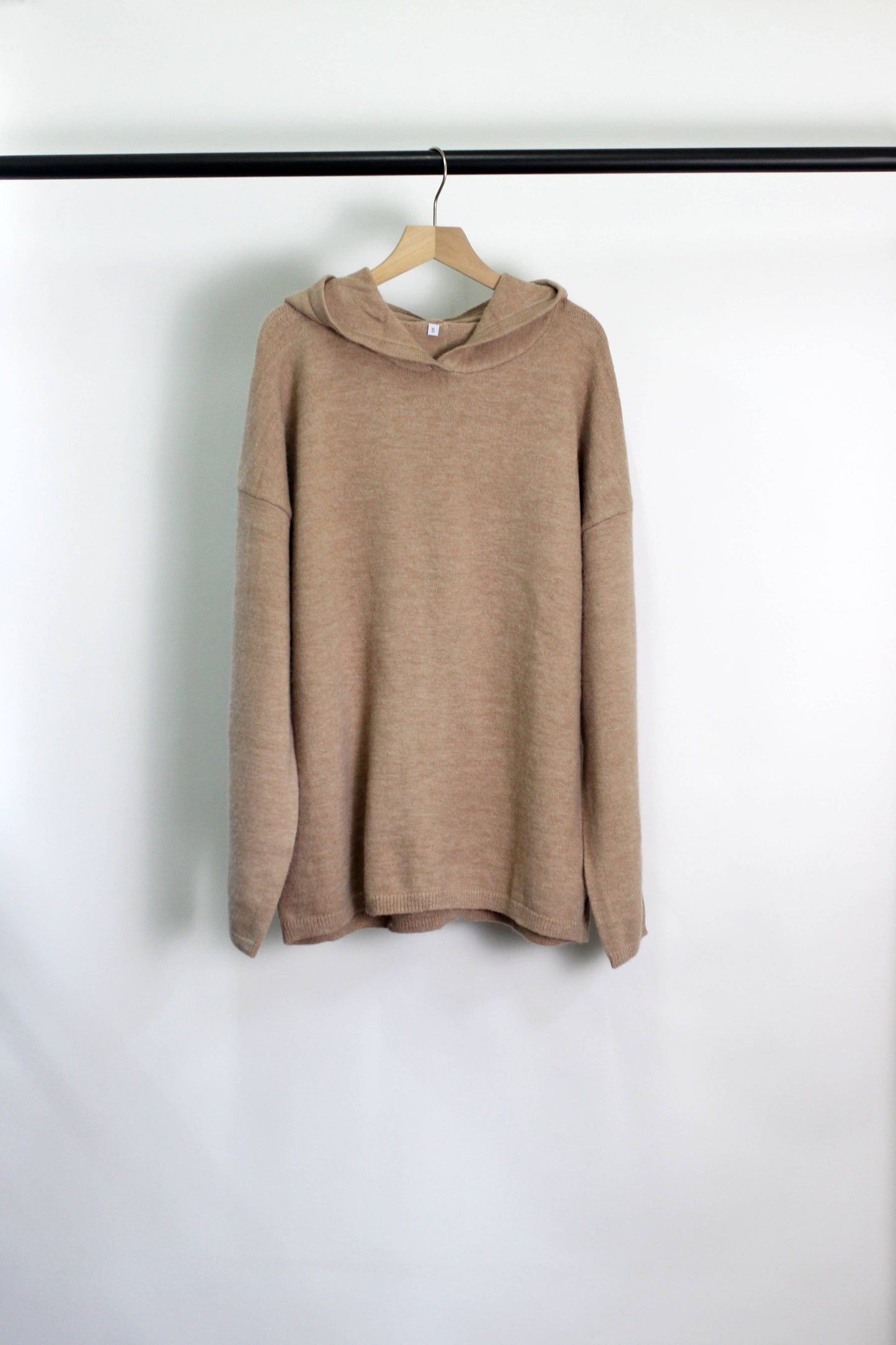 Meryl Unisex Knit Sweater Hoodie