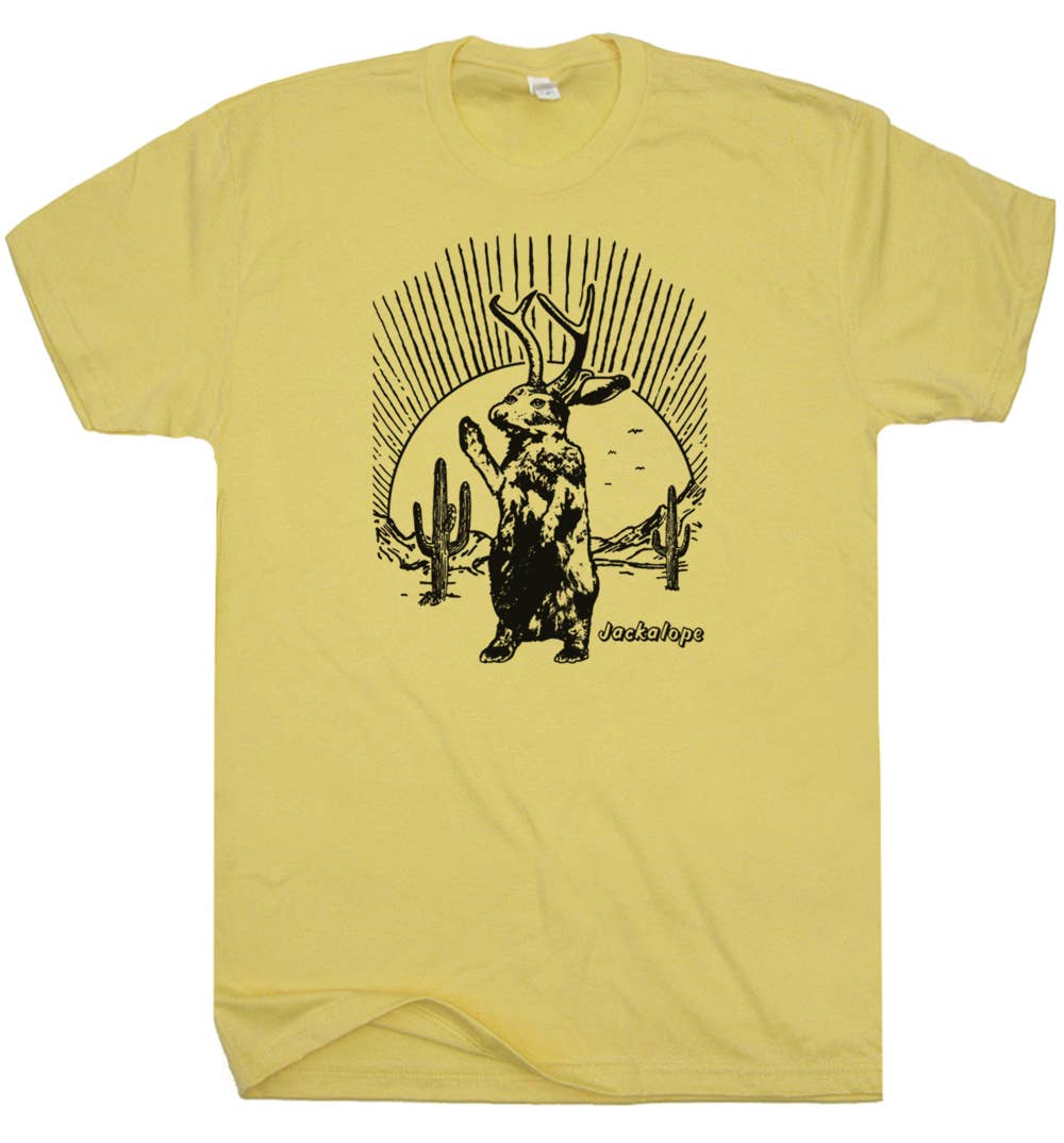 Jackalope Shirt Southwest Desert Theme