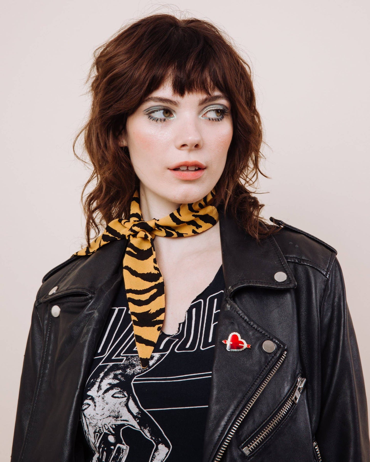 Cat Scratch Fever Scarf Tie - I’m with the Band