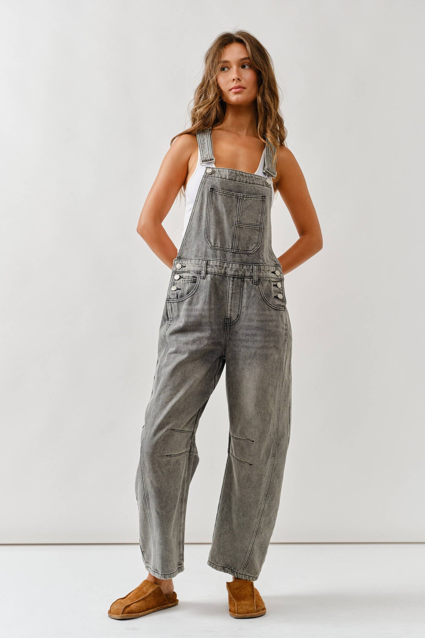 Delilah - Denim Overall