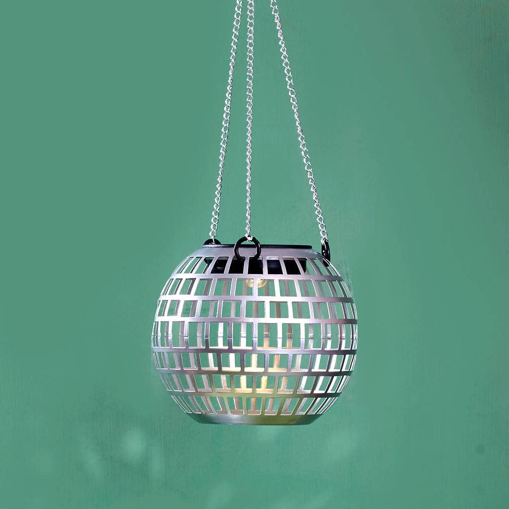 Disco Ball Solar Lantern