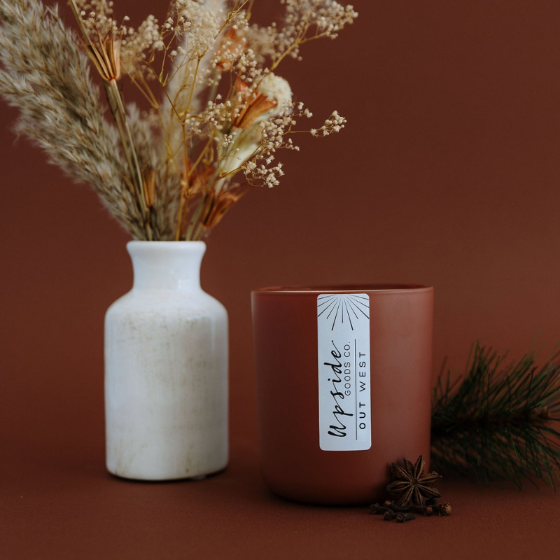 Out West | Leather & Tobacco Candle