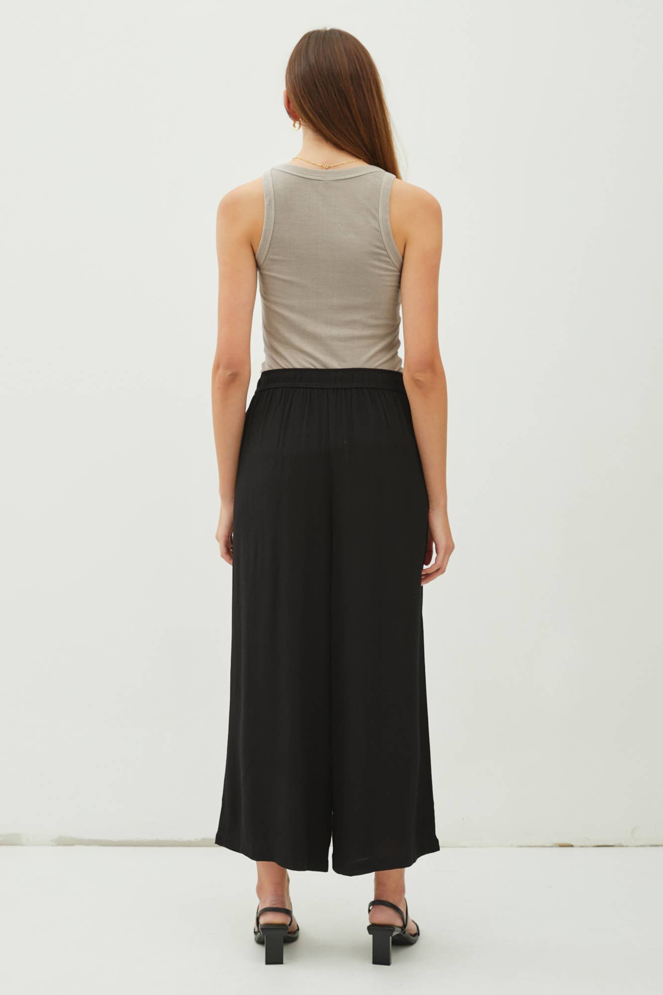 Danica - Drawstring Wide Leg Pants
