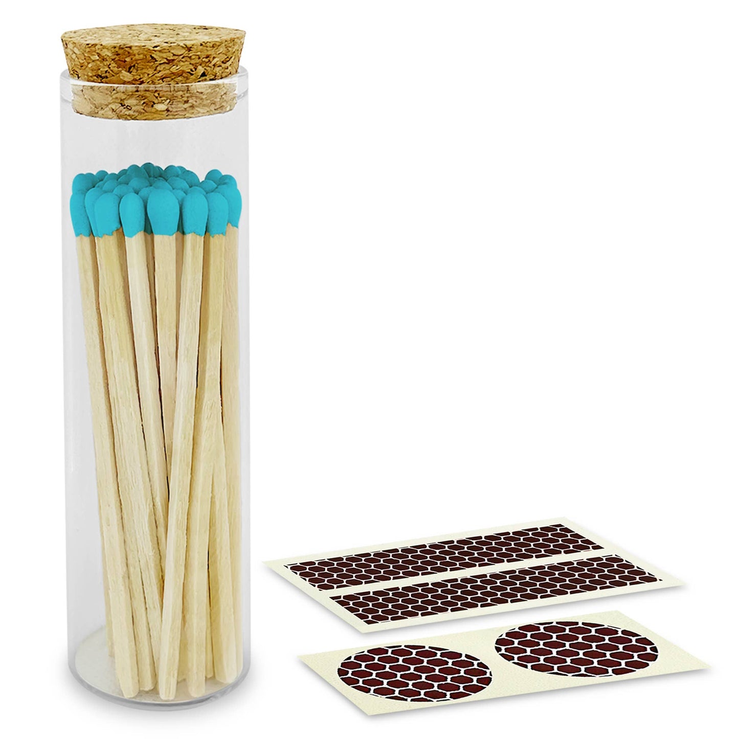 Matches in Chic Cork Top Jar