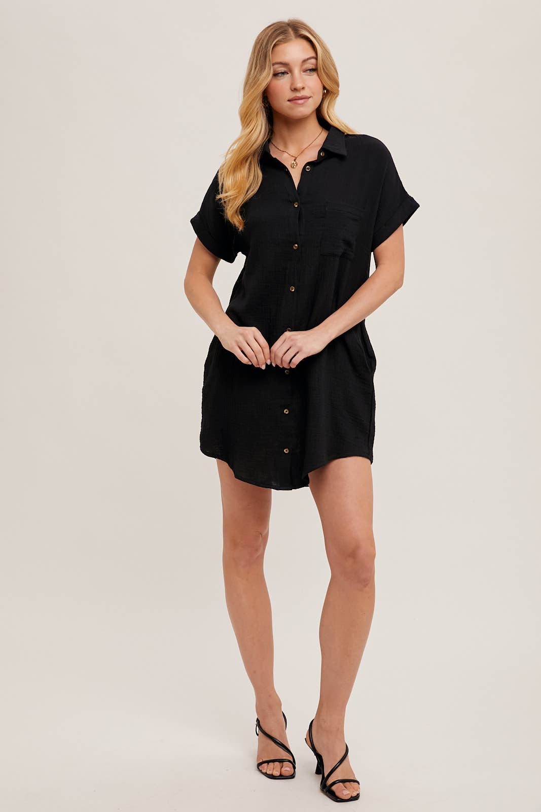 Betsy - Button Up Shirt Dress