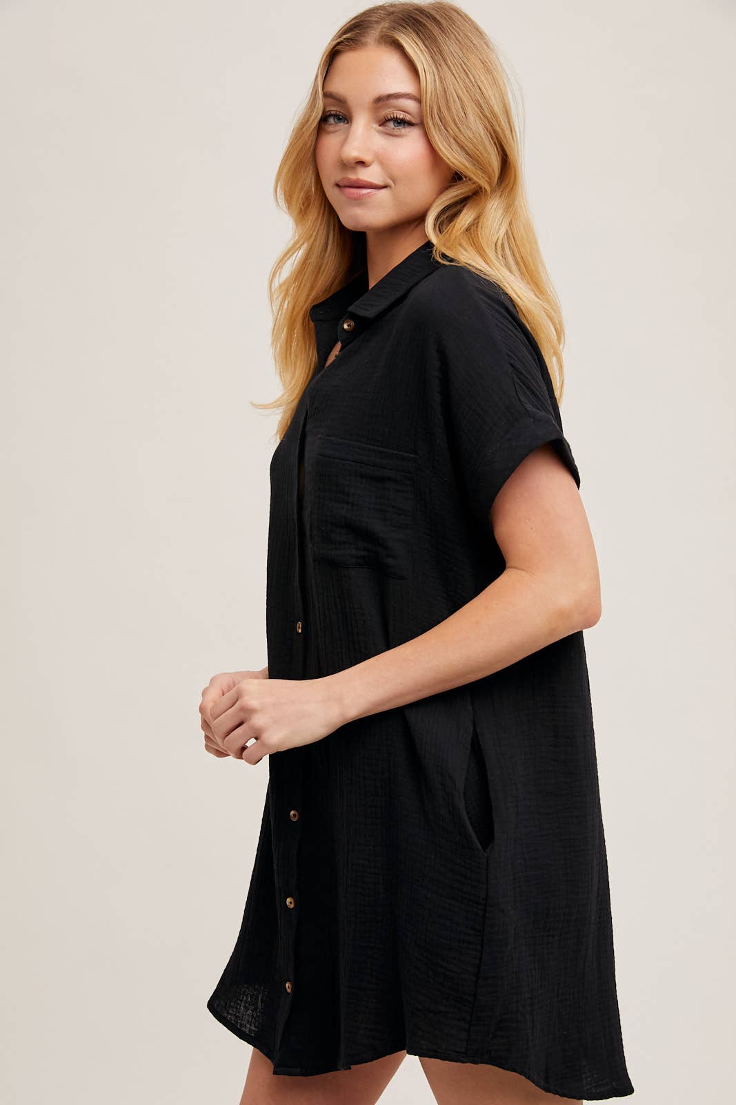 Betsy - Button Up Shirt Dress