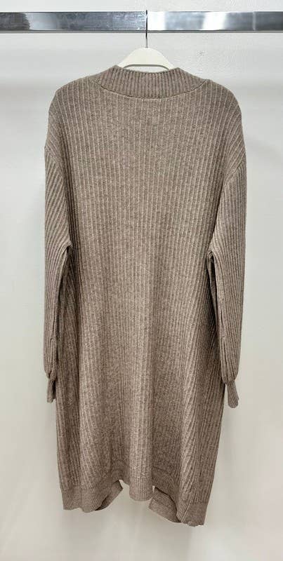 Candi Knit Long Duster with Pockets