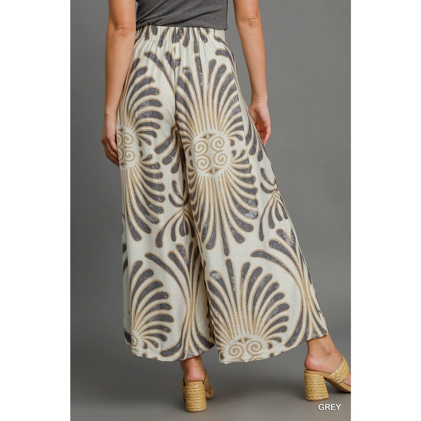 Donna Printed Skirt Pant