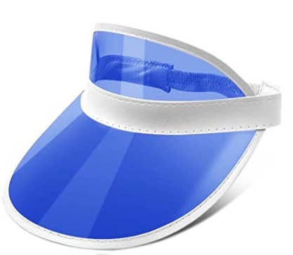 Retro Clear Visor 80's 90's Hat