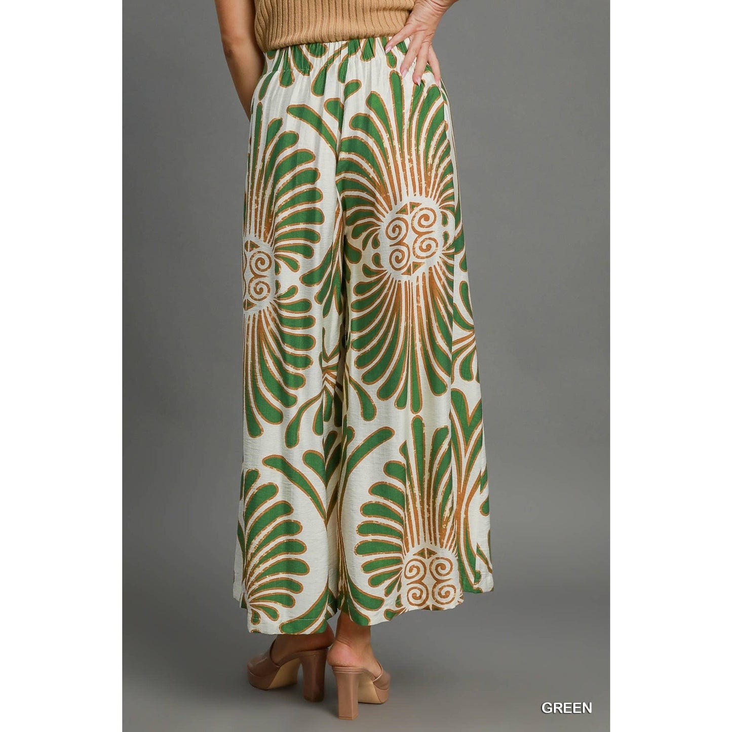 Donna Printed Skirt Pant