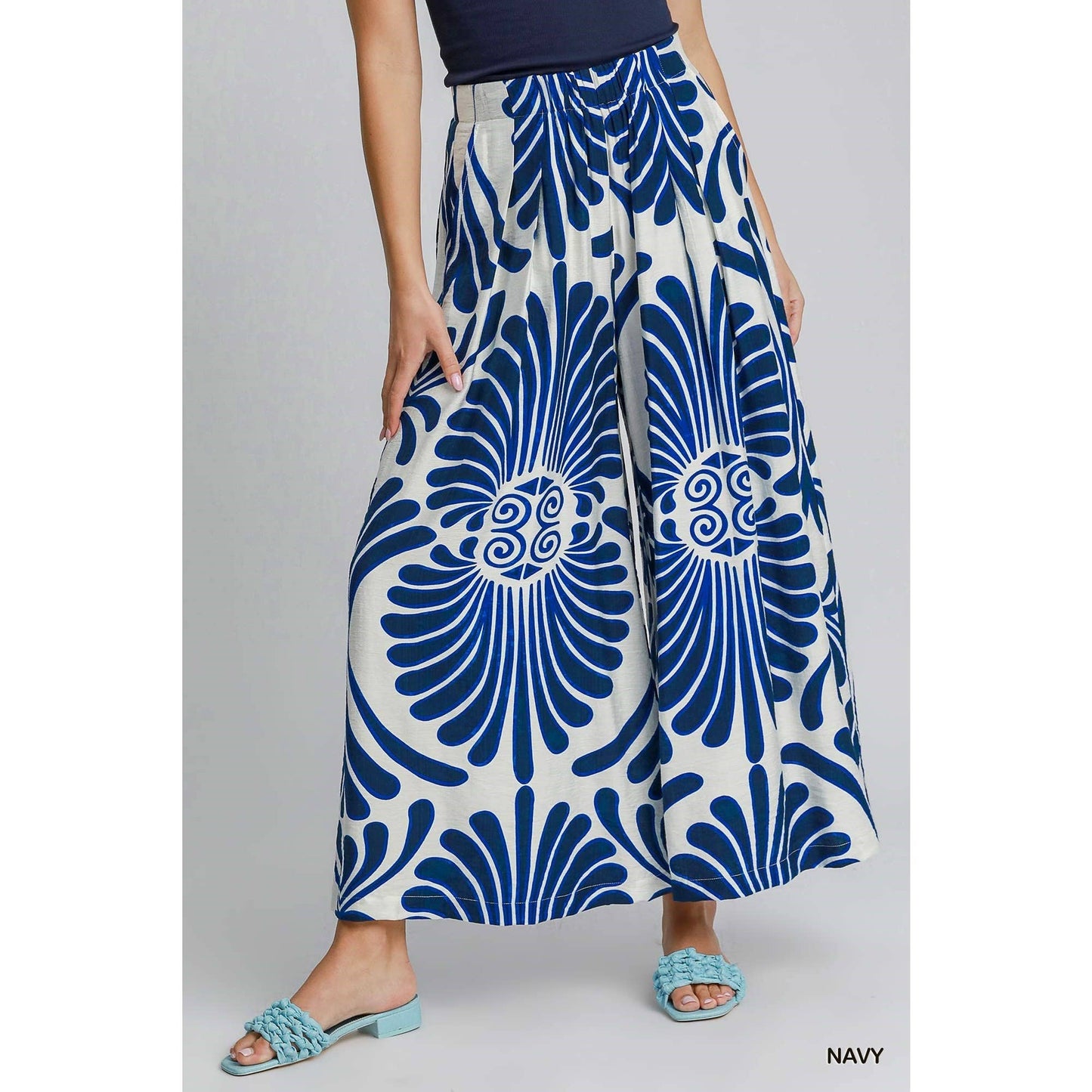 Donna Printed Skirt Pant