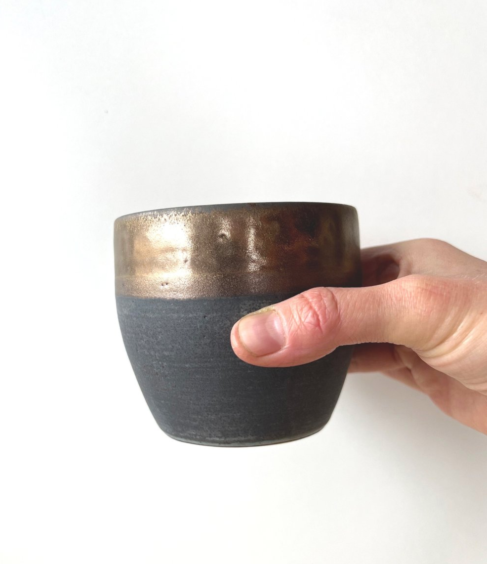 Black + Gold Cup