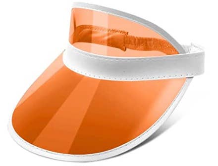 Retro Clear Visor 80's 90's Hat