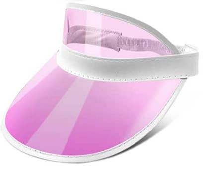 Retro Clear Visor 80's 90's Hat