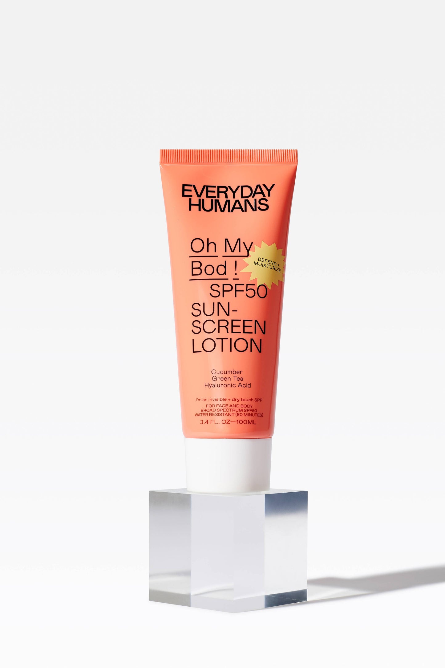 Oh My Bod SPF50 Face Body Sunscreen Lotion (Water Resistant)