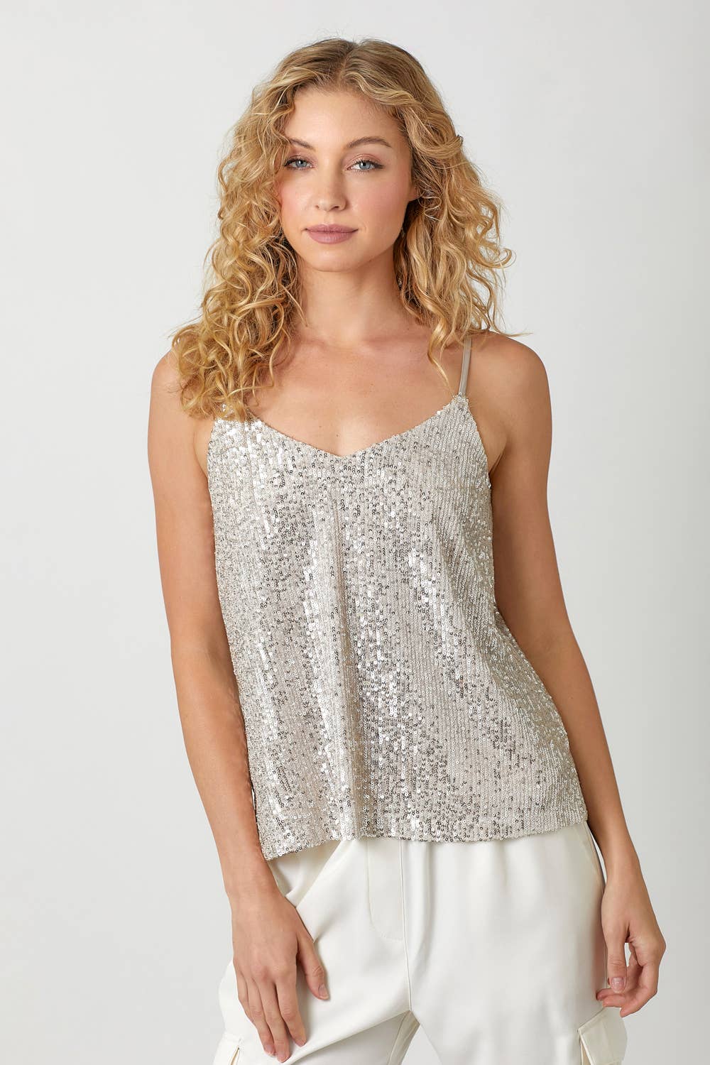 Carrie - Adjustable Sequin Cami