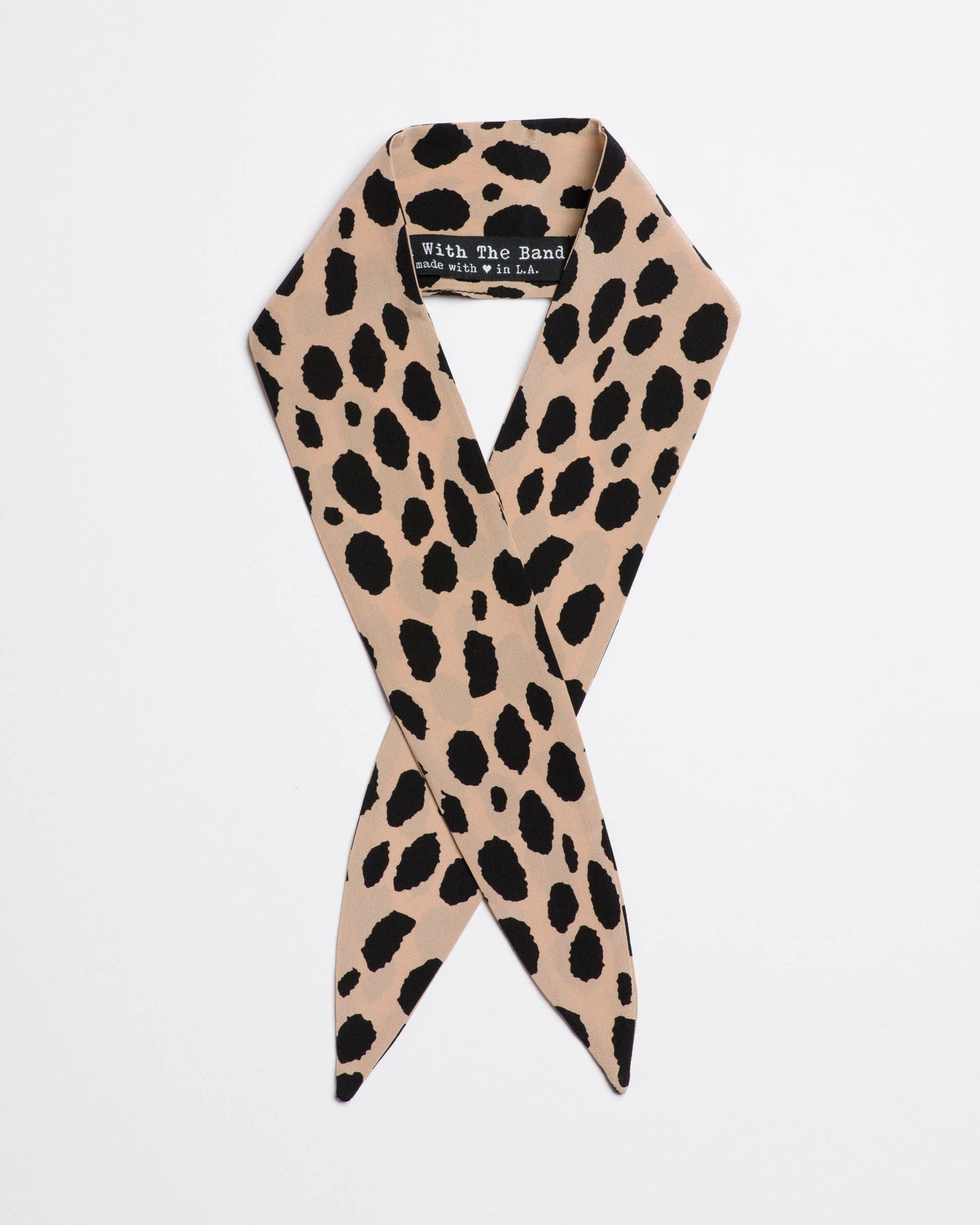 Devil in Disguise Champagne Scarf Tie - I’m With The Band