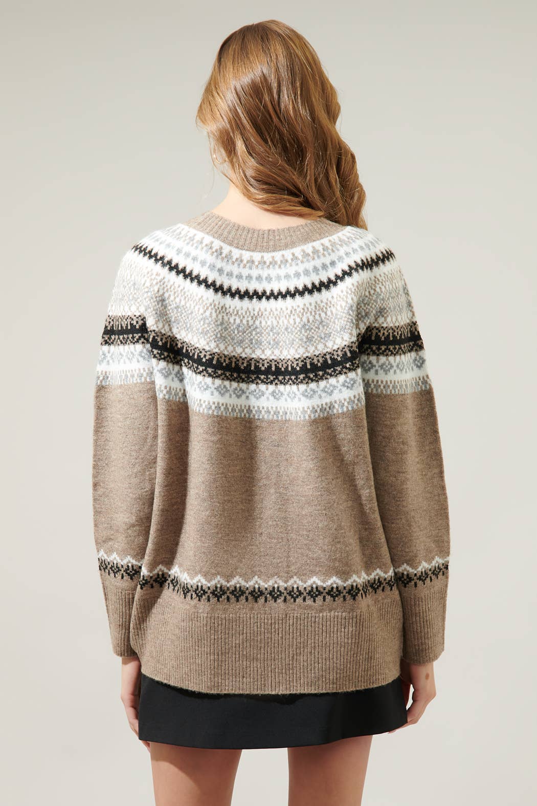 Mickey Fair Isle Crewneck Sweater