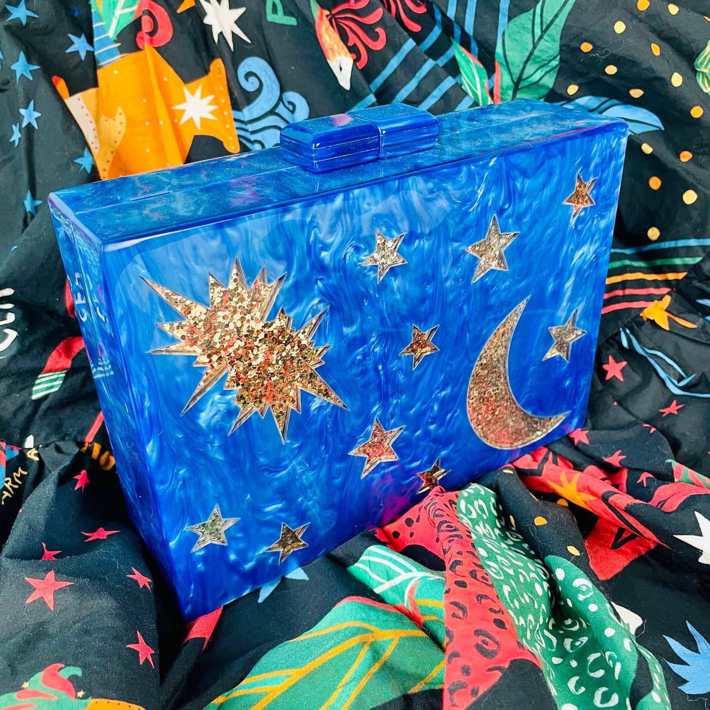 Blue Stargazer Cyndi Clutch