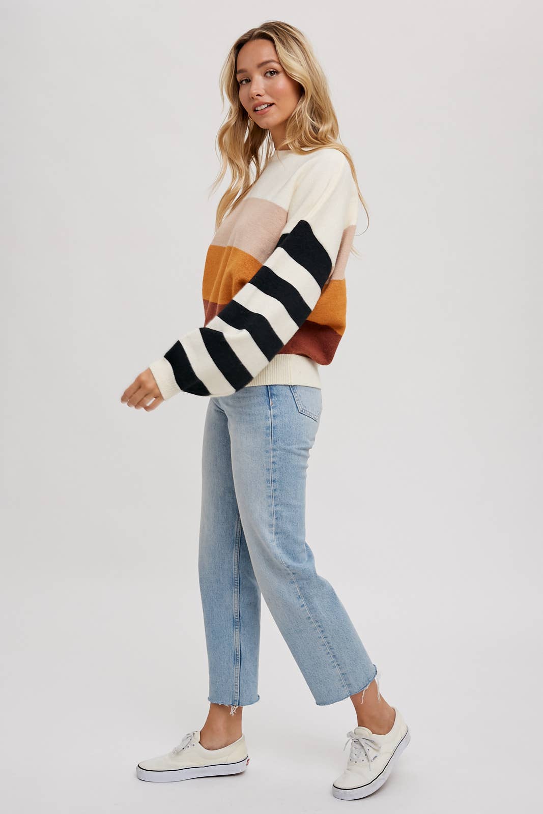 Cali - Color Block Sweater