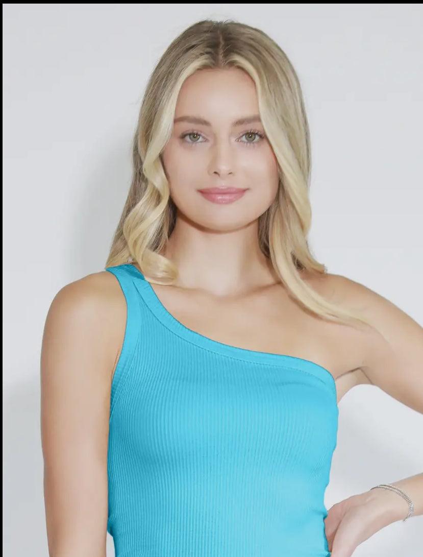 NIKIBIKI One Shoulder Crop