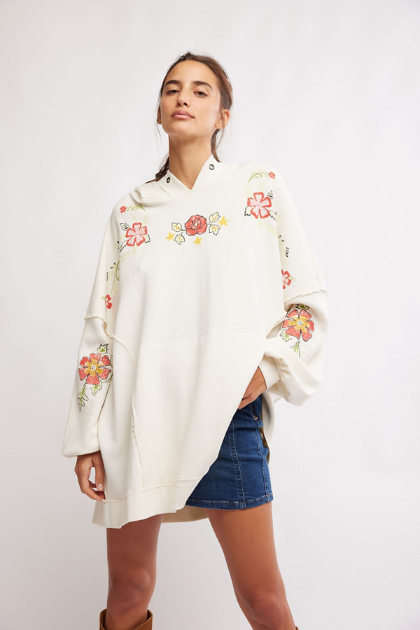 Free People Graphic We Hoodie