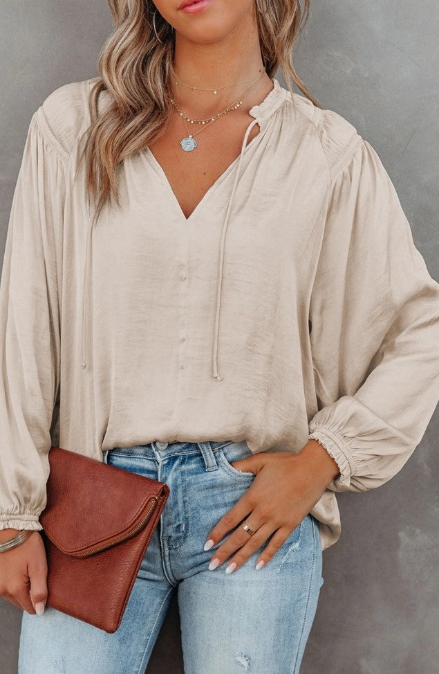 Urban Daizy - Morgan Satin Blouse