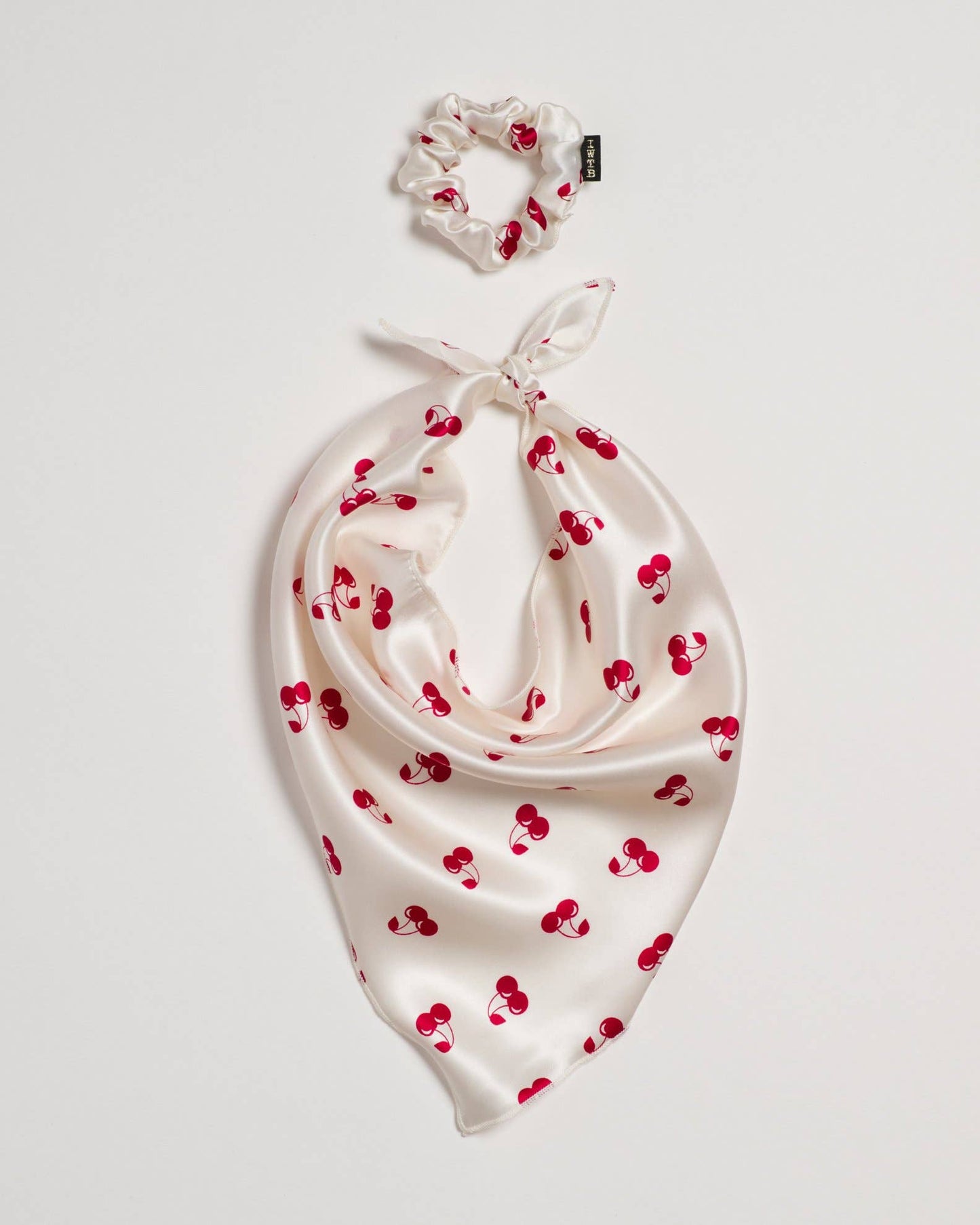 Cherry Bomb Convertible Scrunchie Tie