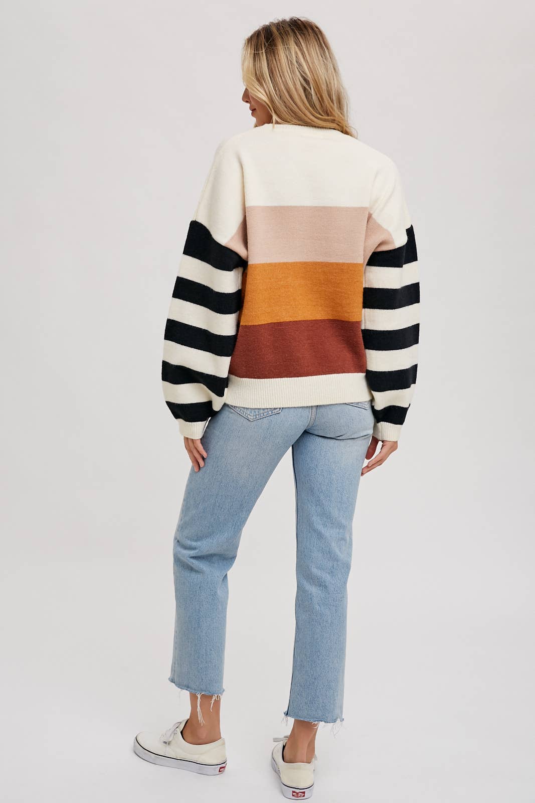 Cali - Color Block Sweater