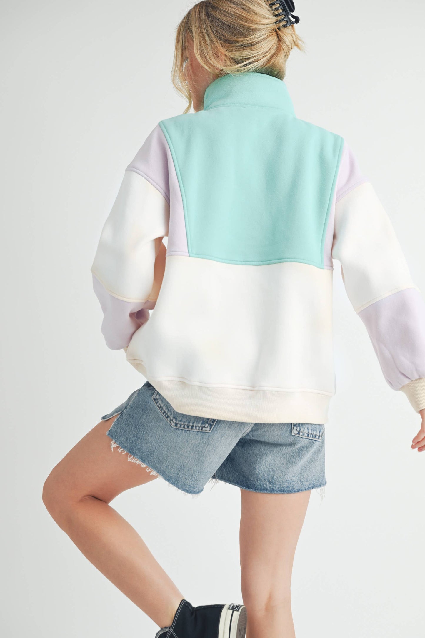 Janica - Glo Colorblock Pullover