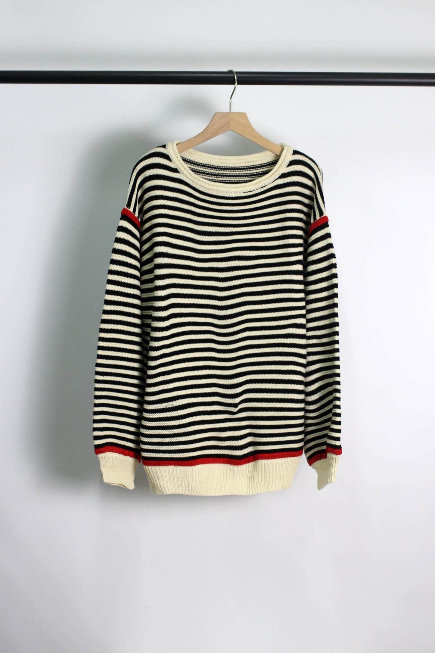Diane Classic Striped Knit Sweater