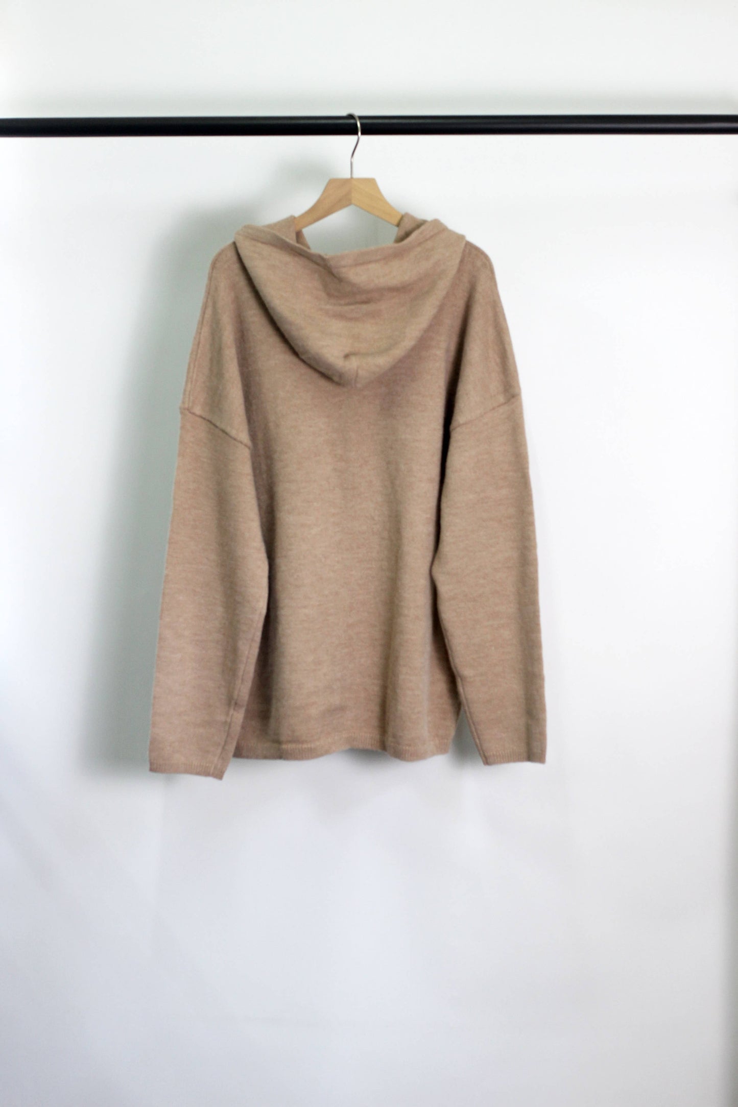 Meryl Unisex Knit Sweater Hoodie