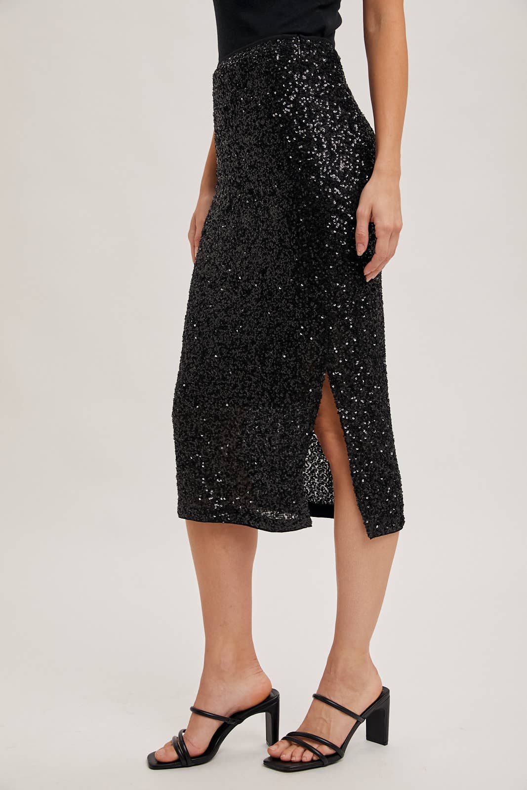 Sammy - Sequin Midi Skirt