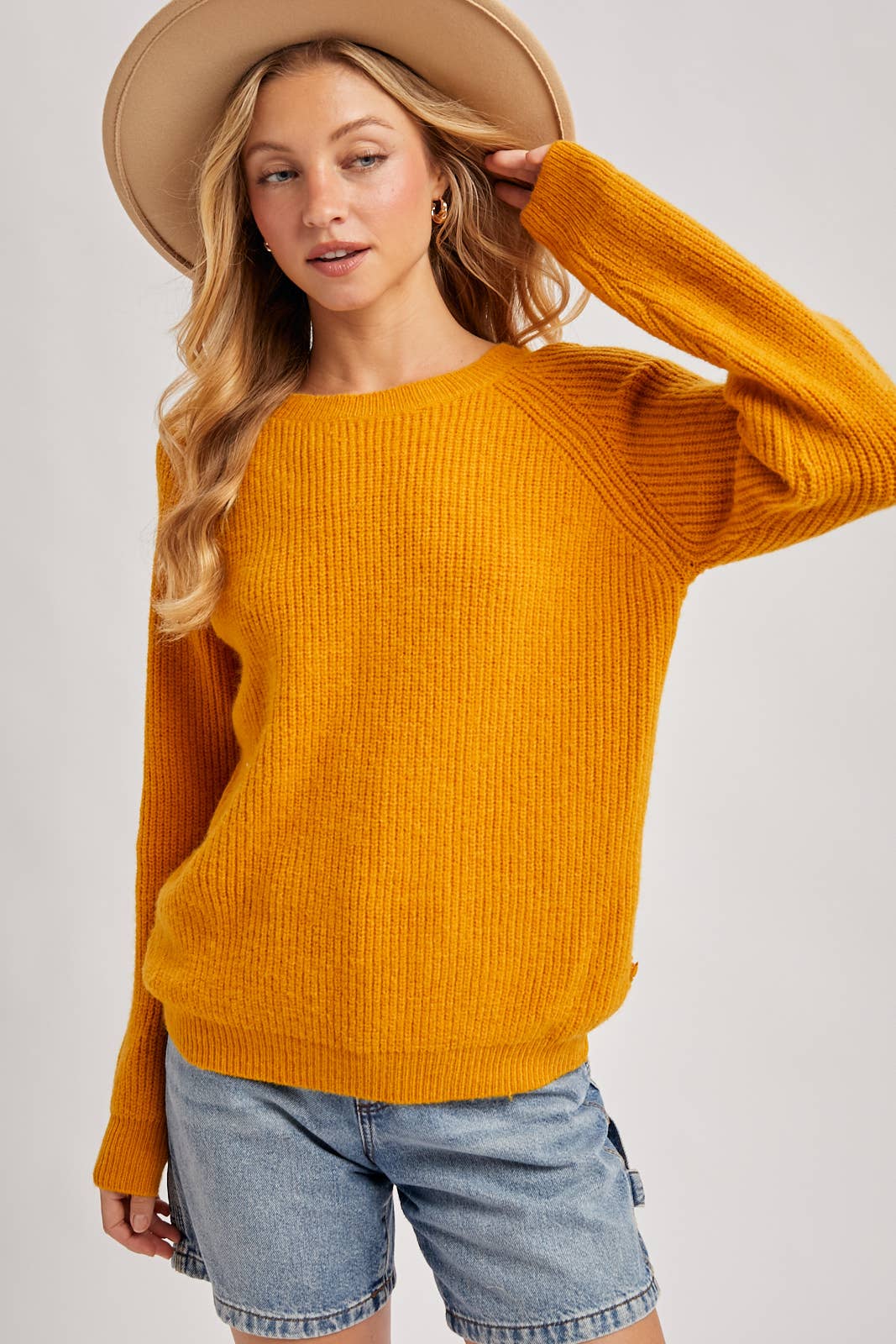 Gabby Crochet Lace Cross Back Pullover