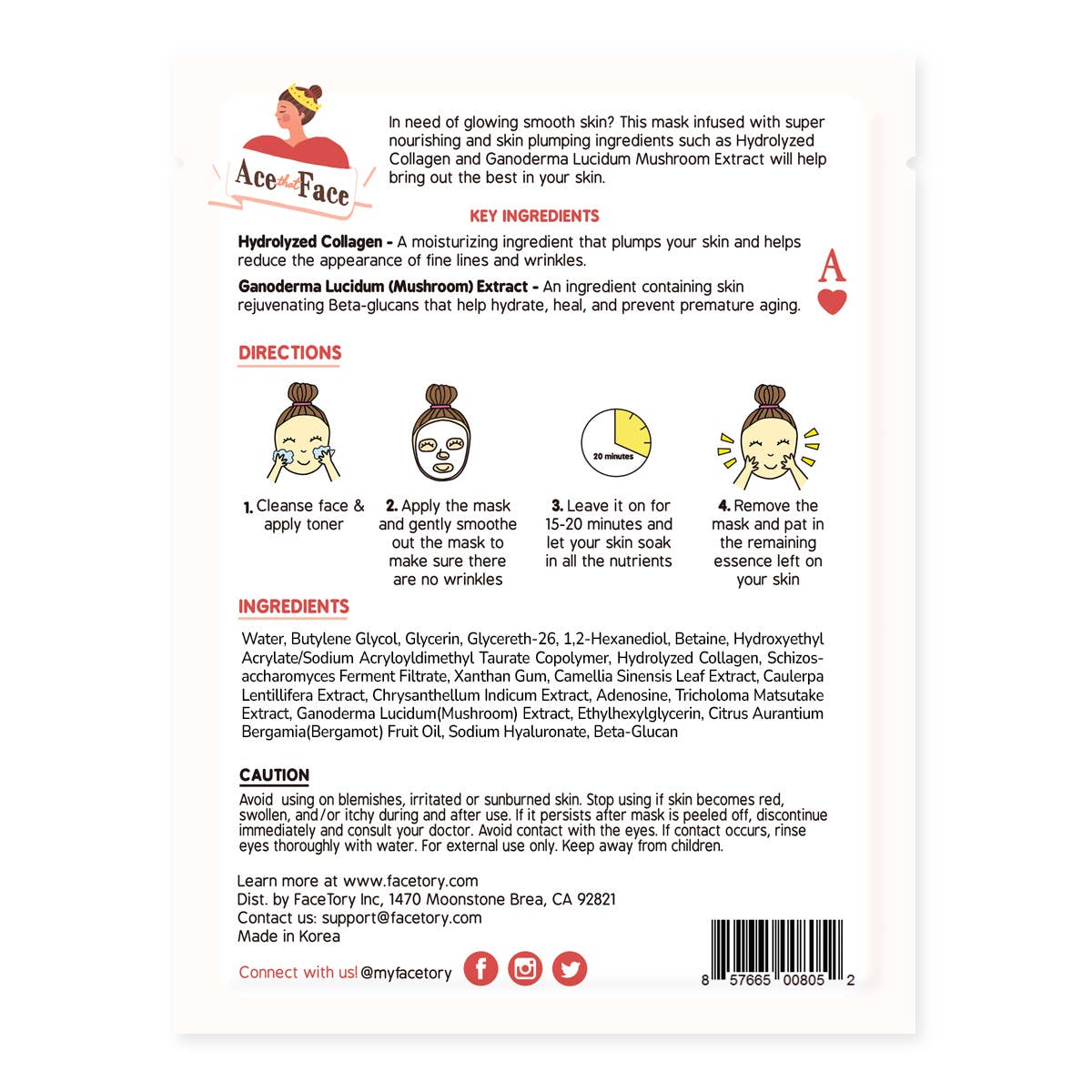 Ace That Face Face Mask