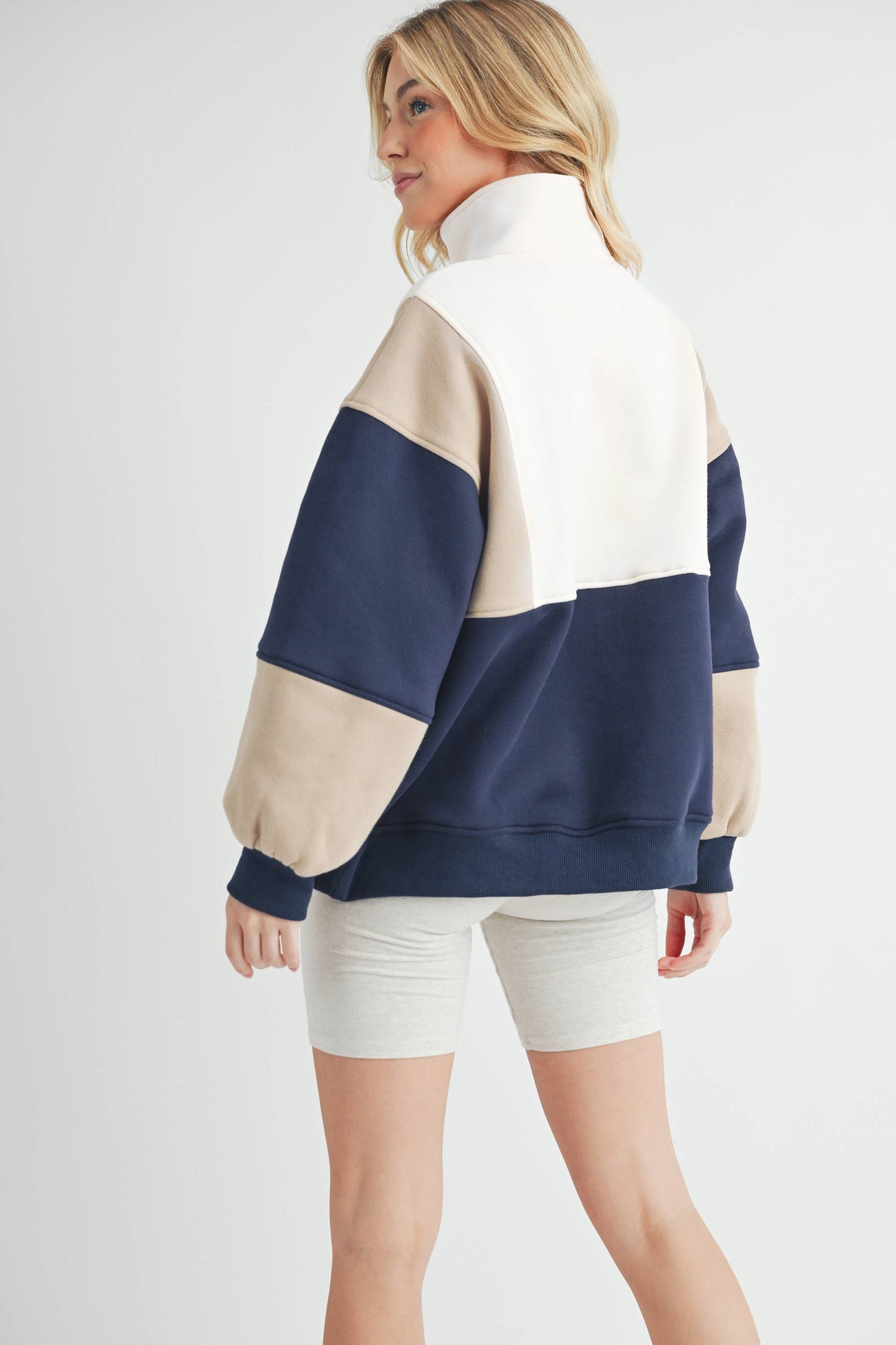 Janica - Glo Colorblock Pullover