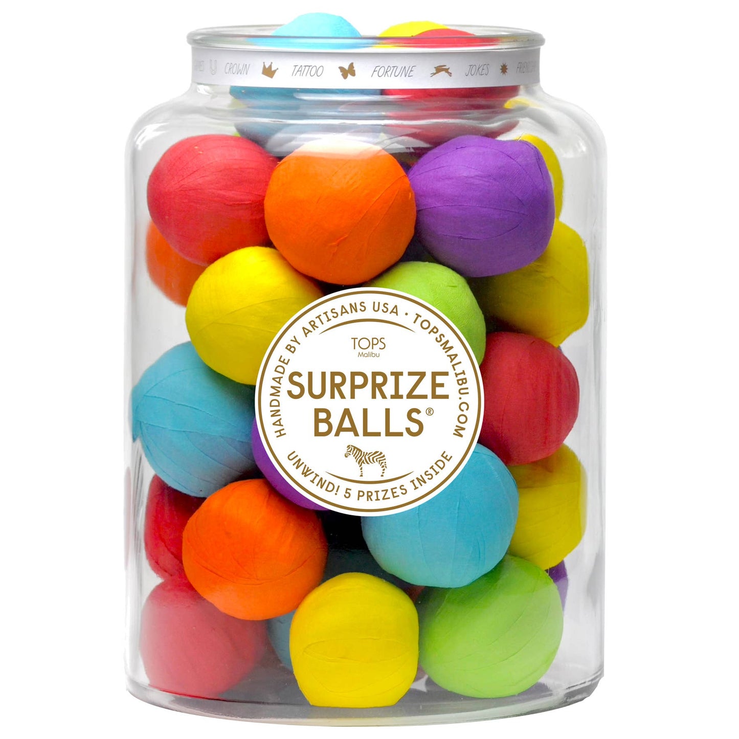 Mini Surprise Balls - Multi-Color - Refills /Set of 24 -Asst