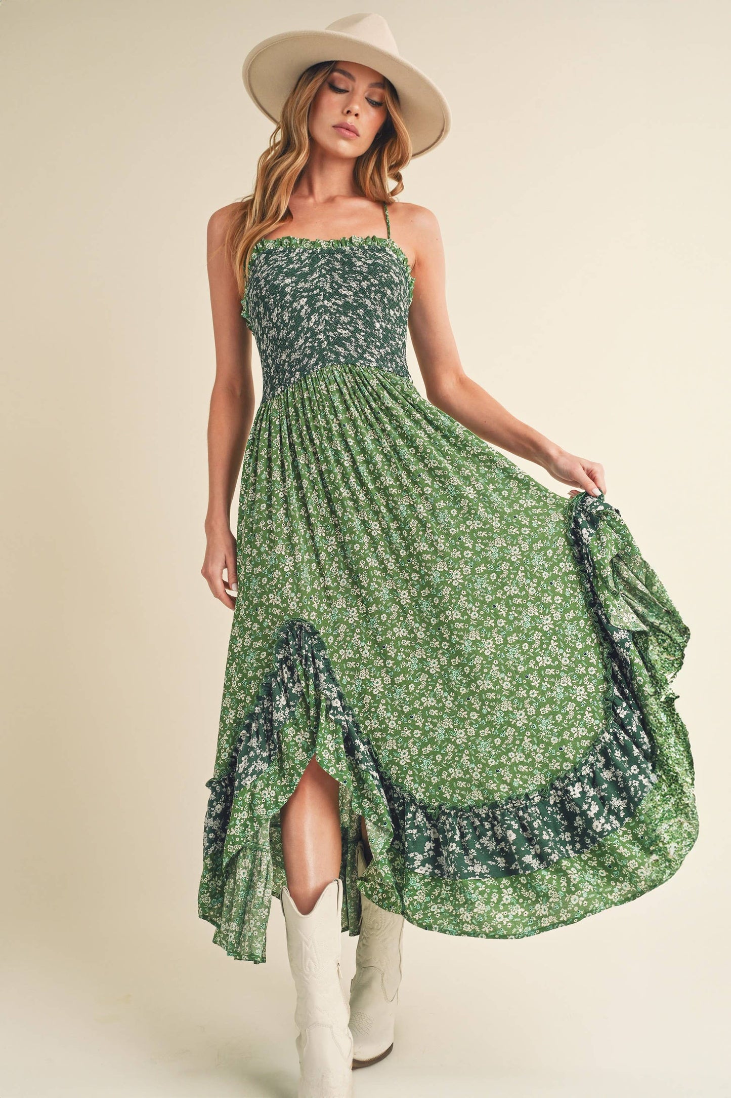 Deeane Ruffle Dress