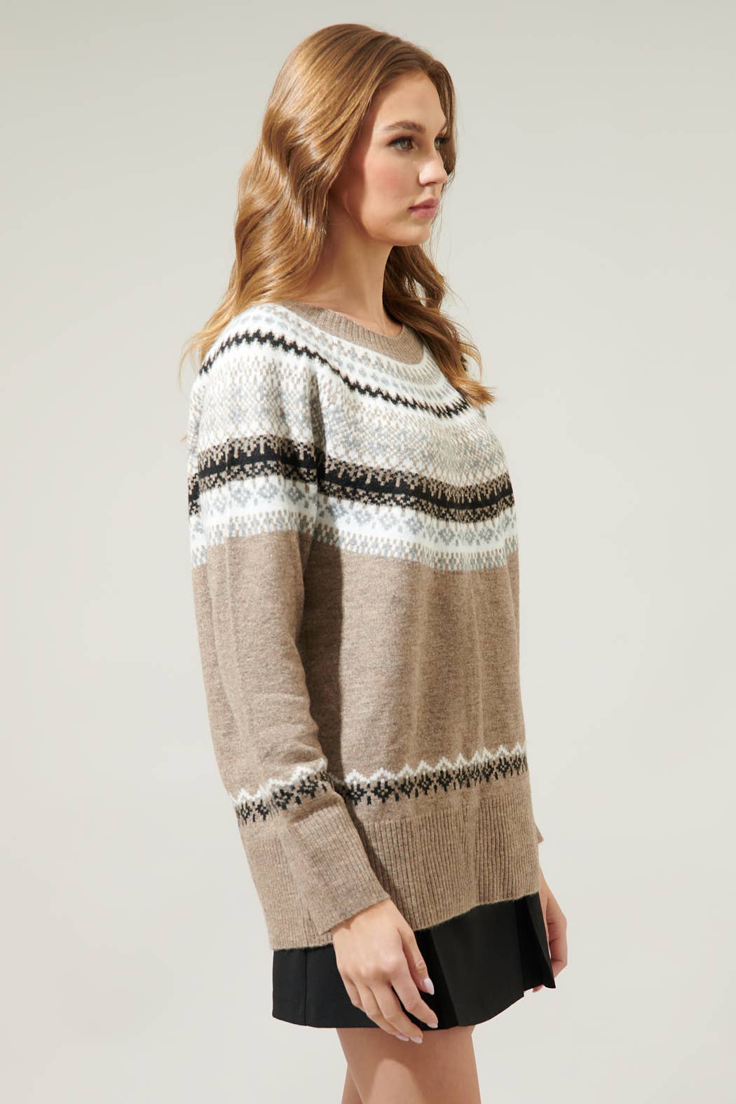 Mickey Fair Isle Crewneck Sweater