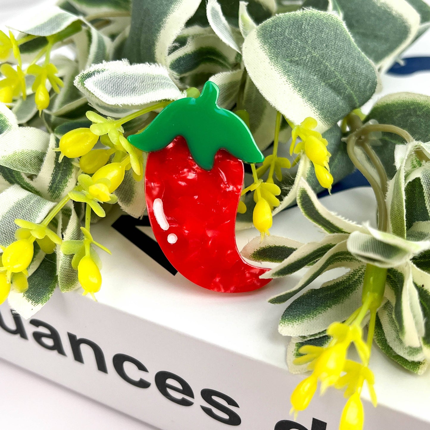 Chili Duckbill Hair Clip