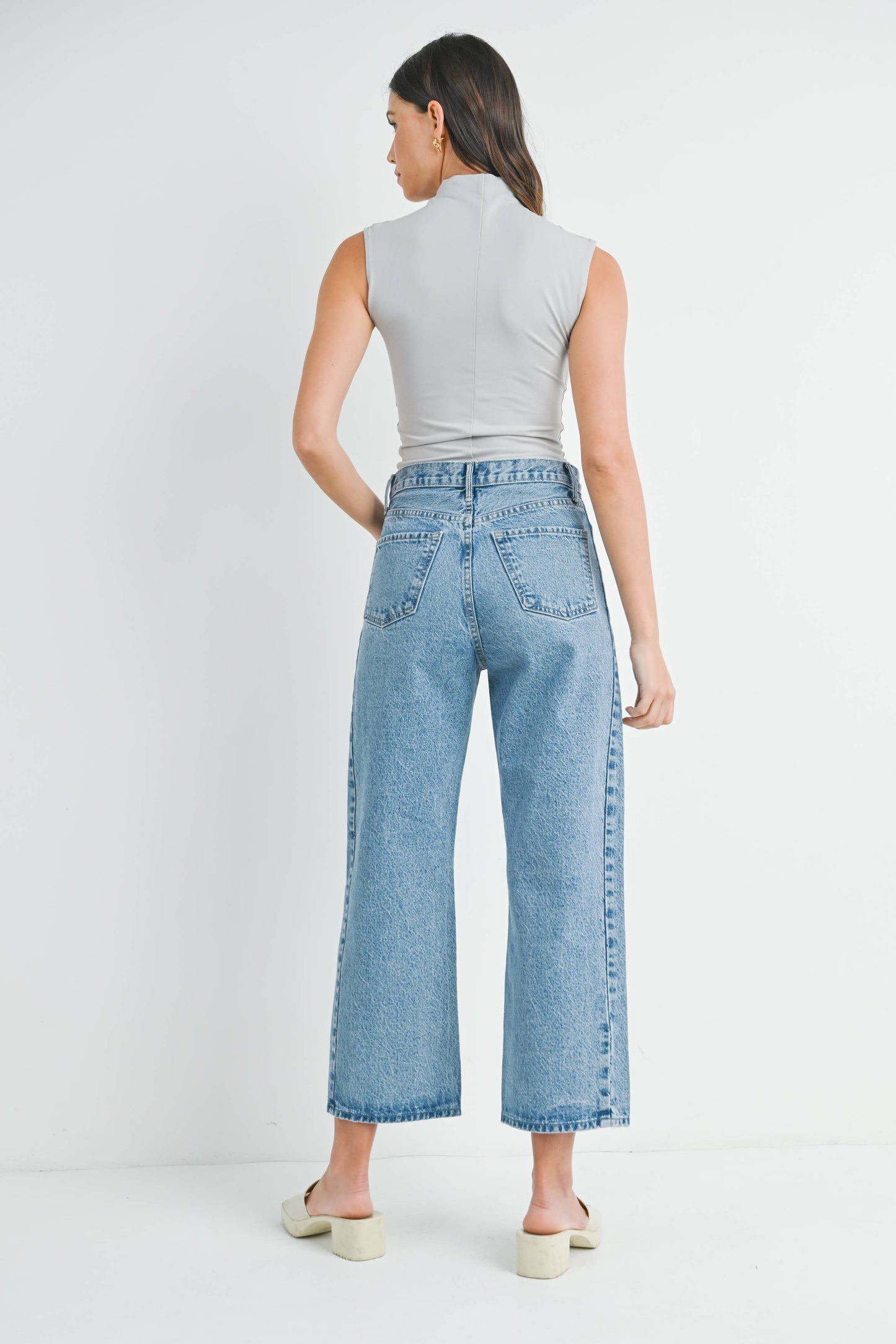 Just Black Denim - Barrel Jean Twist Med BP471N