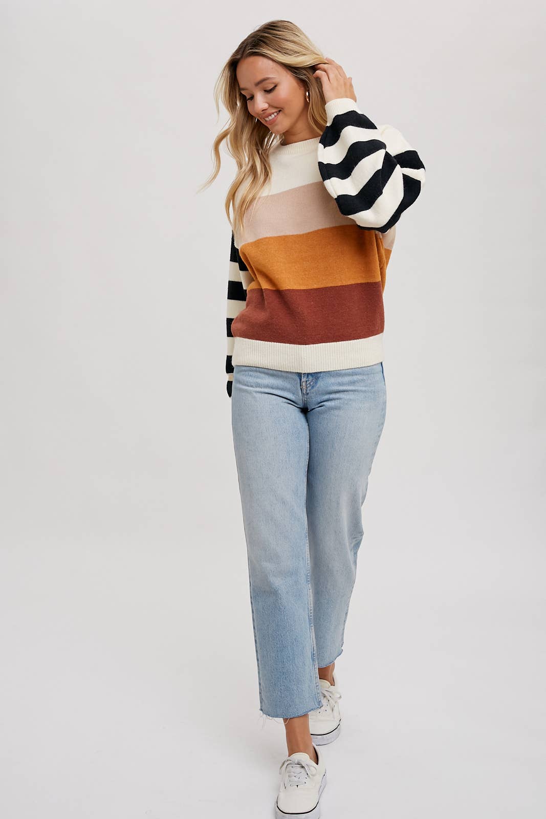 Cali - Color Block Sweater