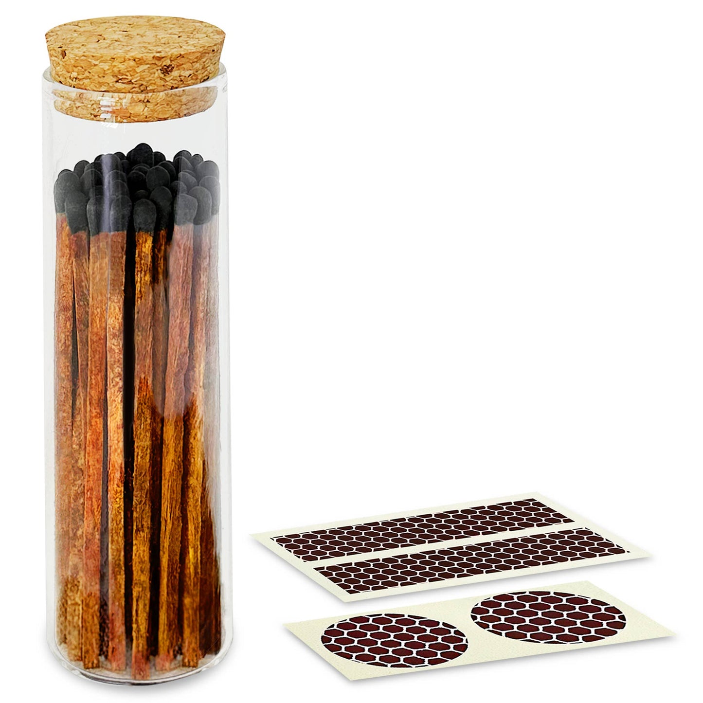 Matches in Chic Cork Top Jar