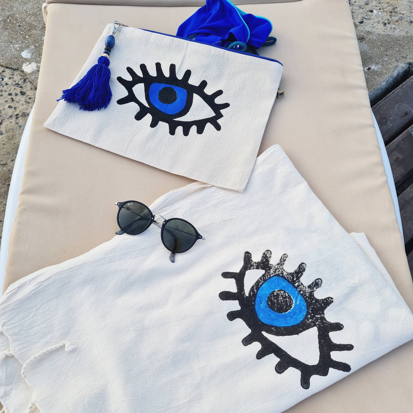 Evil Eye Clutch Bag by Moa