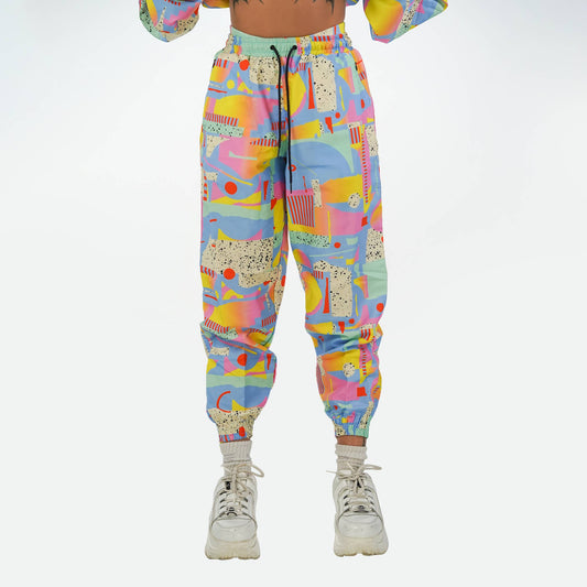 Miami Heat Track Pants Retro Windbreaker Athletic Workout