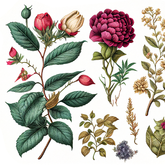 French Girl Organic Perfume in Rose - Damascena