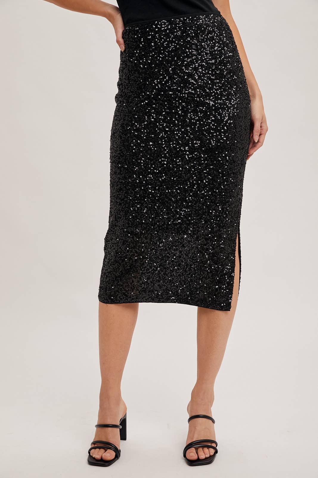 Sammy - Sequin Midi Skirt